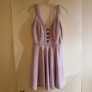 Lavender Sleeveless Dress